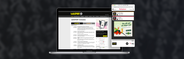  Listen to talkSPORT on the web