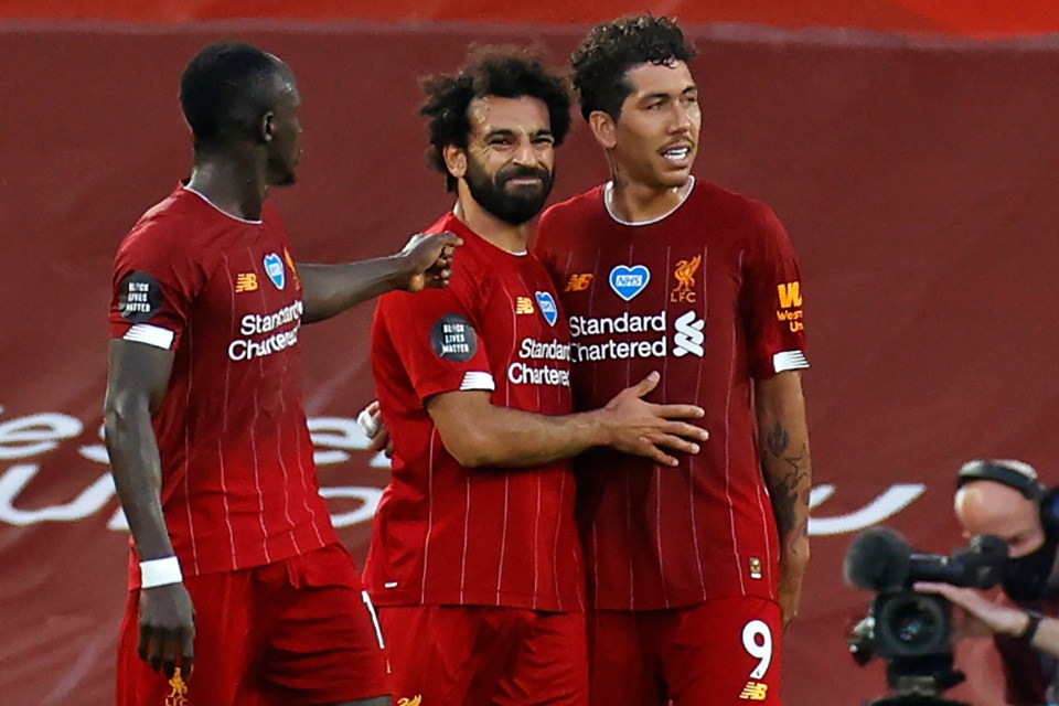 Liverpool's former front-three of Sadio Mane, Mohamed Salah and Firmino were a fearsome trio, scoring 338 goals altogether