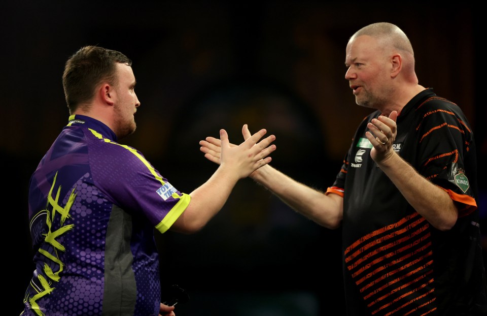 Van Barneveld is back at Ally Pally after his defeat to Luke Littler last December