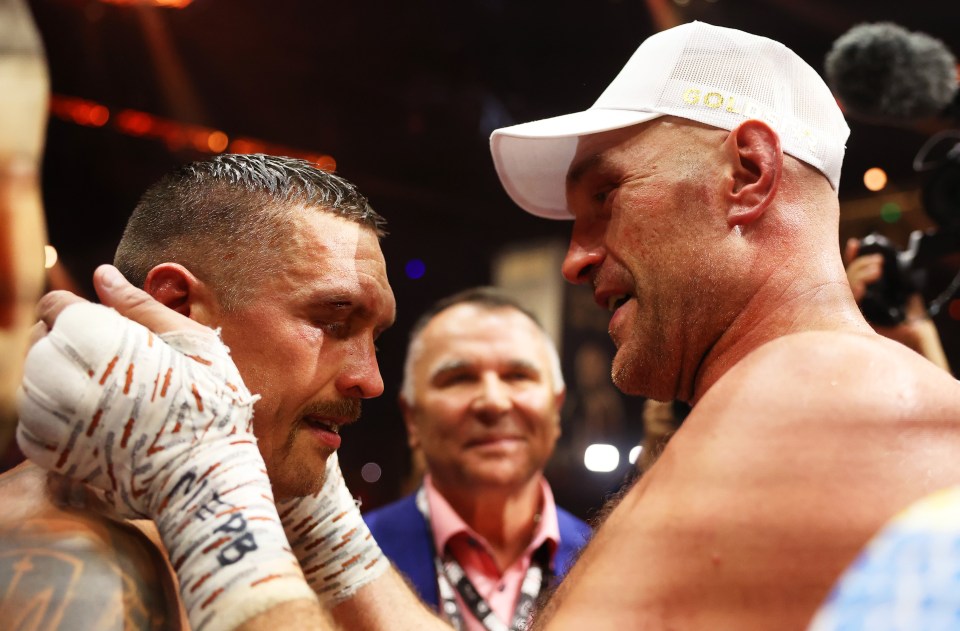 Usyk and Fury will run it back on October 12/13