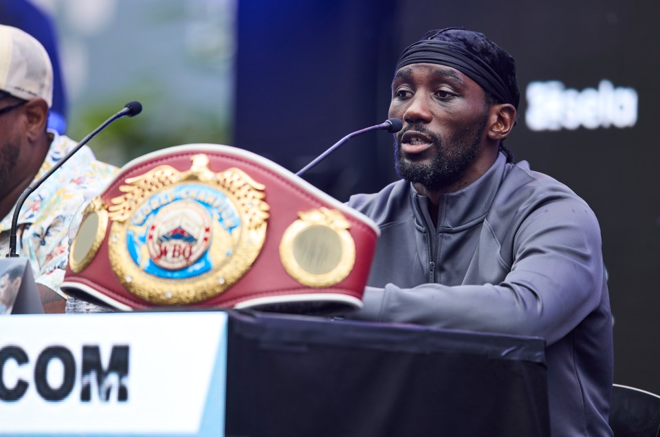 Terence Crawford is the WBO interim champion but could be elevated