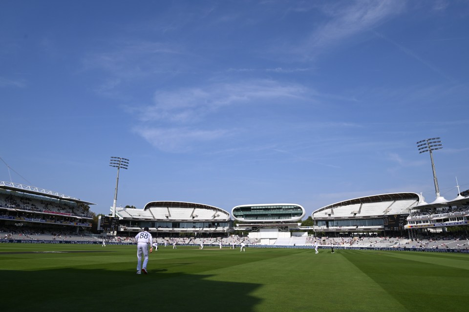 Pictures show just how sparse Lord's was as fans voted with their feet