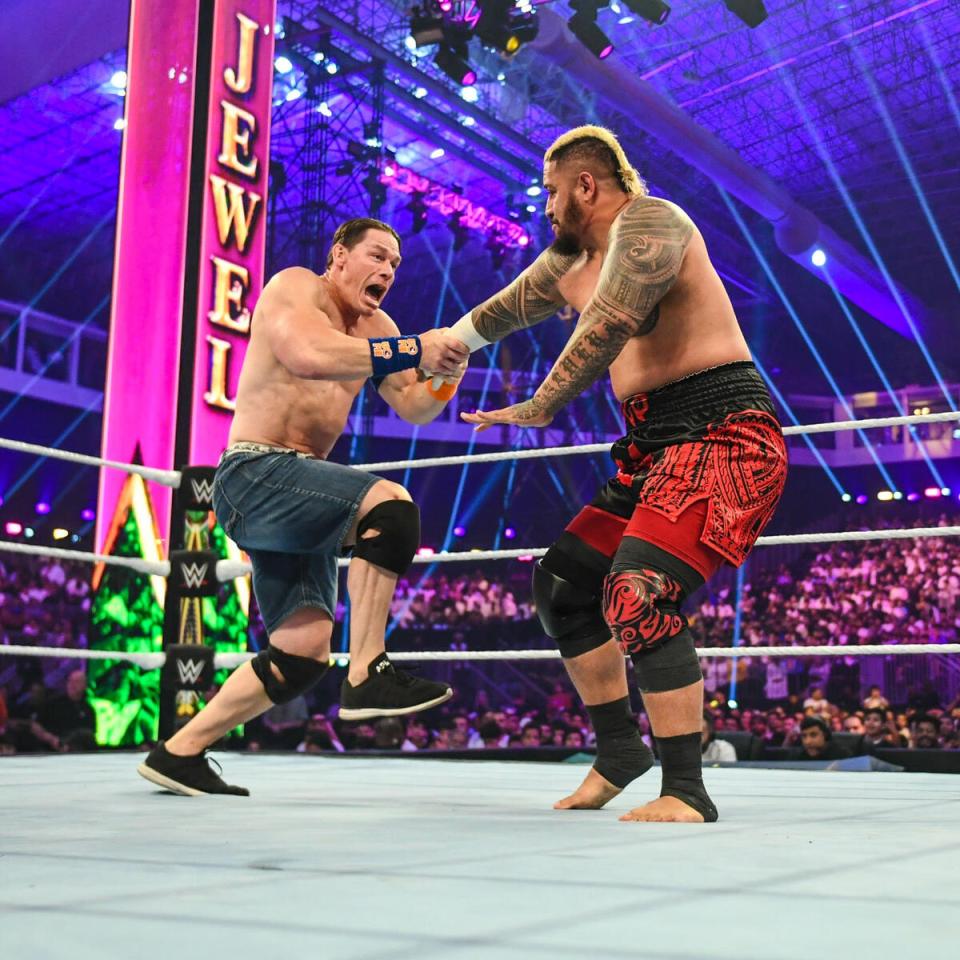 Cena has lost to up-and-coming stars in his more recent matches