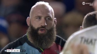 Marler showed his funny side with a question for the referee