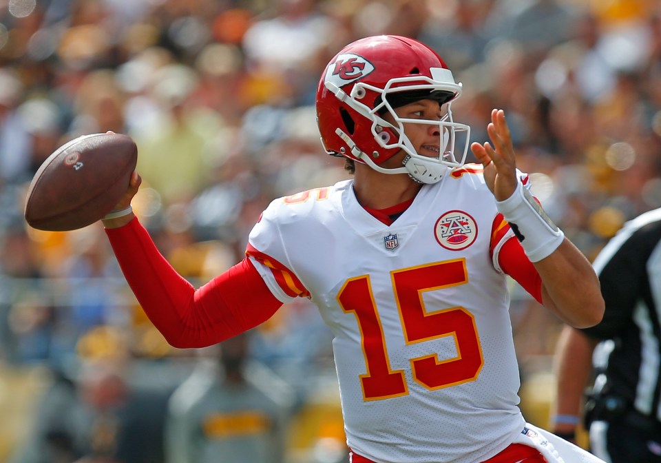 Mahomes was so impressive that Chiefs coach Andy Reid ran out of words