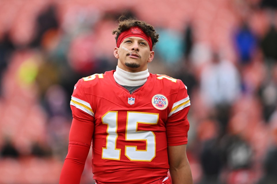 Patrick Mahomes has an ankle injury