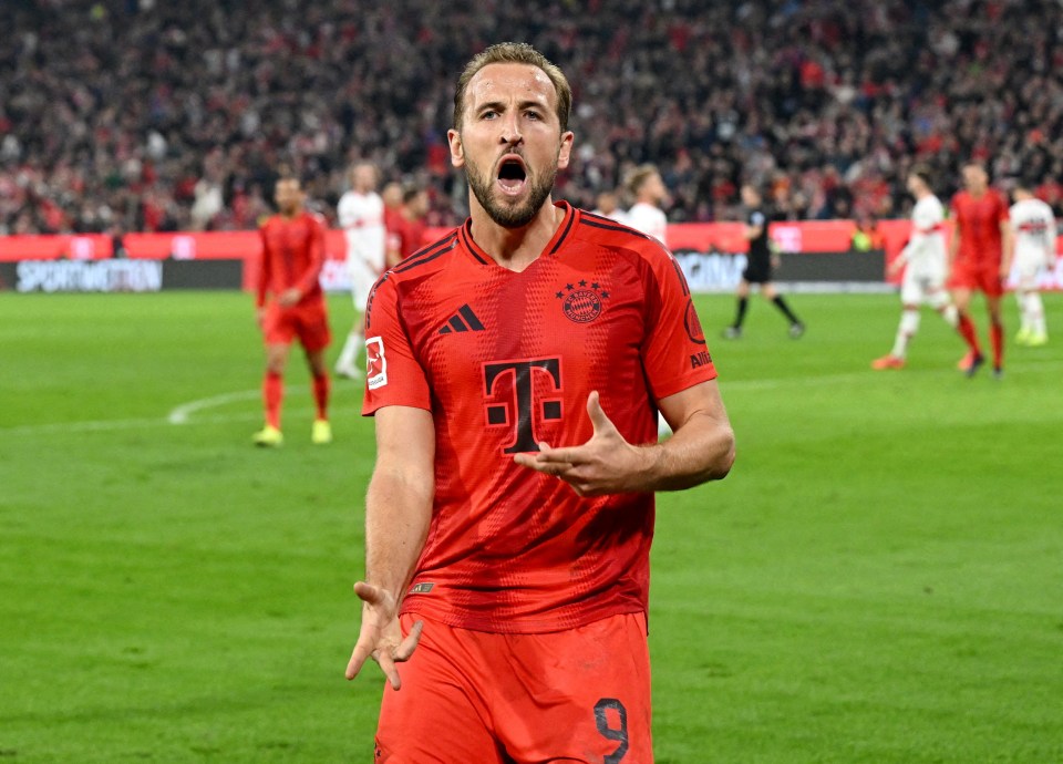 Kane won the Bundesliga Golden Boot last season, scoring 36 on his debut campaign