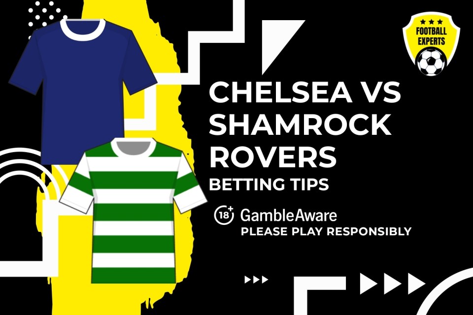 Chelsea vs Shamrock Rovers betting tips. 18+ GambleAware.org - Please play responsibly.