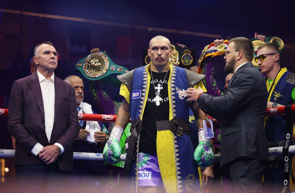 Usyk named himself as the only heavyweight he could never beat